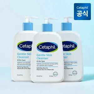 세타필 젠틀 스킨 클렌저 473ml 3개