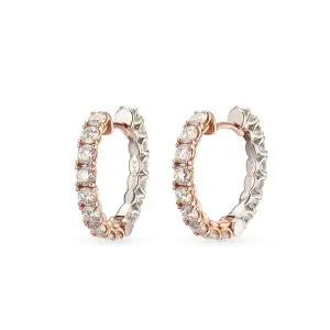 [도로시] 14k 모이사나이트 믹스 링귀걸이 (2.5mm)