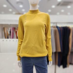 [조이너스]겨울 티셔츠 23신상 레이온 반폴라 니트 브랜드DW2WSL0350_US