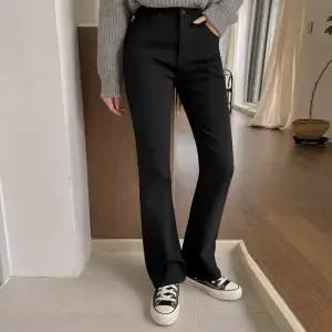 [코코블랑] 웜 기모 부츠컷 팬츠(길이선택)