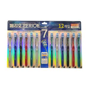 페리오 토탈7 센서티브 칫솔 12입