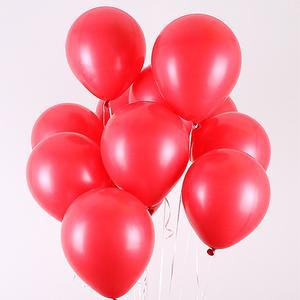 라운드풍선12인치직경30cm 빨강색100개