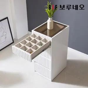 보루네오 데카 템바보드 드레스룸 아일랜드 수납장 400 PL0119