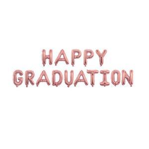 [신세계몰]졸업식 포토존 만들기 HAPPY GRADUATION 레터링풍선 단품 글자 영어 홈파티 벽장식 학교 유치원