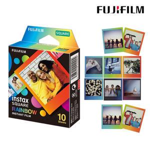 인스탁스 캐릭터 스퀘어필름 (레인보우)/즉석카메라 필름/SQ1/SQ6/SQ10/SQ20/쉐어1/2/3