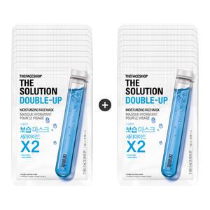 8+8 더페이스샵 더 솔루션 더블업 보습마스크시트