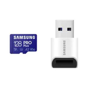 삼성전자 마이크로SD카드 PRO Plus 128GB + 리더기 MB-MD128SB/WW EL