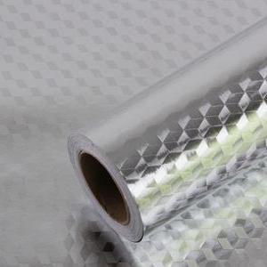 콘티S 주방 방수 알루미늄 시트지 방유 다용도 내열성 60x500cm