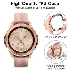 삼성호환 갤럭시 워치용 SM-R810 충격 방지 커버, 스크래치 TPU 보호 케이스, 42mm 스마트워치