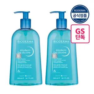 [10%적립][ONLY GS][바이오더마] 아토덤 젤 두쉬 클렌징젤500mlx2(샤워젤)