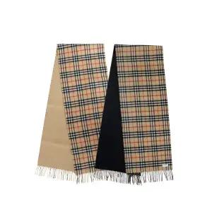 (버버리) 리버시블 빈티지체크 캐시미어 클래식 머플러