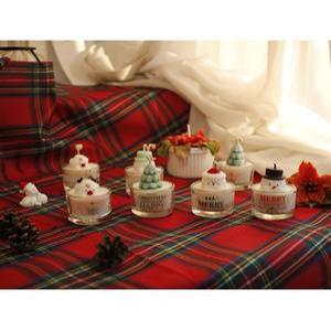 [리우공방] [DIY캔들키트]크리스마스친구들 캔들 만들기키트 4개완성