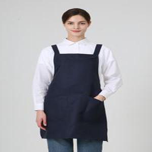 폴리 앞치마 베이직 H형 가정용 식당용 바리스타 베이커리 카페 앞치마