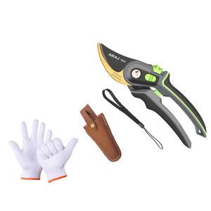 독일 SK5 강력 탄소강 경량 손잡이 고급 나무 원예 가지치기 전지가위 케이스 스트랩