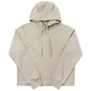 여성 베이직 세미크롭 후드 티셔츠 S24FWFHD11 BG