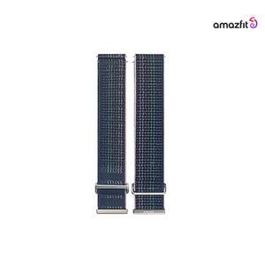 어메이즈핏 나일론 22미리 스트랩 (밸런스,치타프로,빕5,액티브,GTR시리즈)-하모니 블루