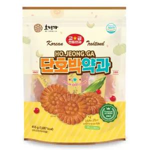 호정가 단호박약과 (봉지) 455g / 국산 단호박의 깊이있는 달콤함