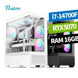 피씨스토어 일사천리 게이밍PC i7 14700F RTX 5070 (16GB, M.2 500GB)