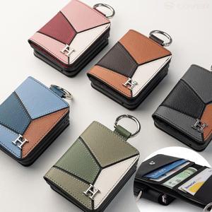 갤럭시 Z플립3 / 4 / 5 / 6 ZFlip 라피네 콤비 링 카드 지폐 수납 다이어리 지갑 대용량 천연 소가죽 케이스