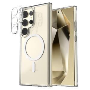 케이맥스 갤럭시 S24 울트라 플러스 투명케이스 맥세이프 클리어핏 세트