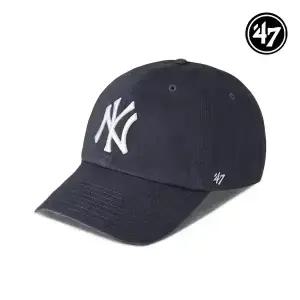 47브랜드 뉴욕 양키스 NY 빅로고 MLB 엠엘비 볼캡 야구 모자 빈티지 네이비 B-RGW17GWS-VN
