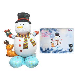 대형 눈사람 호일 풍선 크리스마스 데코 풍선