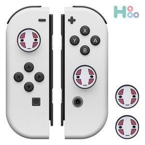 [호후]닌텐도 스위치 OLED 라이트 케이스 조이콘 스틱 커버 가오나시 2개입