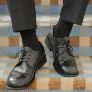 [4켤레] 남성 정장 립 골지 양말 8컬러