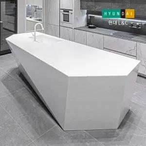 현대엘앤씨 하넥스 주방상판 리모델링 인조대리석 싱크대 상판 교체