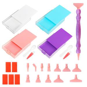 보석십자수 트레이 멀티 트레이 펜 세트 소형 대형  도구 재료 비즈 큐빅 diy