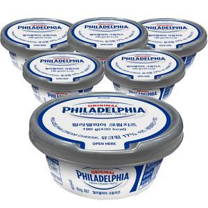 필라델피아 크림 치즈 190g x 6개