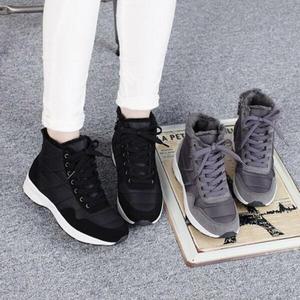 여성 보온 패딩슈즈 퍼안감 FW 캐쥬얼 운동화