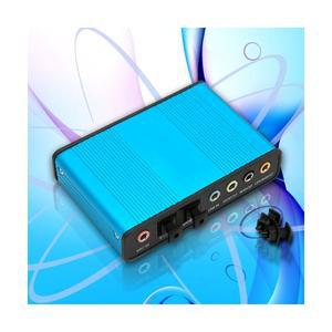 Coms USB 오디오(5.1) 컨버터 외장 사운드 카드 A3957