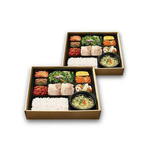 [원할머니보쌈.족발] 보쌈도시락 2개