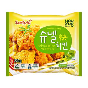 유어스 슈넬치킨 220g [ PX 인기 추억 순살치킨 ] x 5개