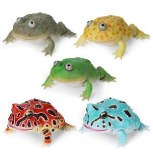 반다이  생물대도감 비버꼬리 개구리와 팩맨 개구리 캡슐토이 가챠