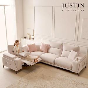 [저스틴퍼니처]레아 이지클린 멀티 코너형 전동 리클라이너 5인 소파