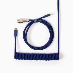 키크론 스탠다드 8K 블루 항공 케이블 코일 USB C타입 키보드