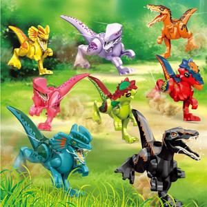 미니 공룡피규어 사람 8종세트 놀이용레고 조카선물용 진짜같은 모형 유치원 학습용 교구