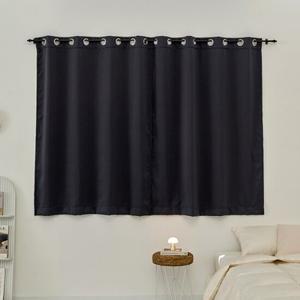 작은창 창문 암막 커튼  차콜170 방풍 방한커튼 거실 바람막이