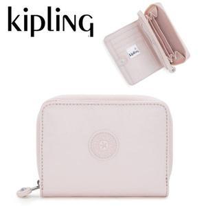 [키플링] 글로우 샤인 핑크 반 지갑 지폐 머니 러브 KPABL05 PKSN[35000437]
