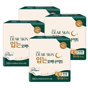 디어스킨 입는 오버나이트 특대형 8개입 4팩 (총32개)