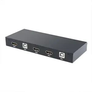 [셀러허브 패션][JHQSN7Z3_52BH]2포트 HDMI KVM 스위치 4K 60Hz PC 연결