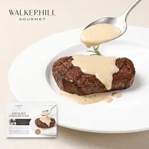 [워커힐](소비기한26-02-19까지)워커힐 한우 안심 스테이크 세트 (150gx3팩 + 소스 30gx3팩)