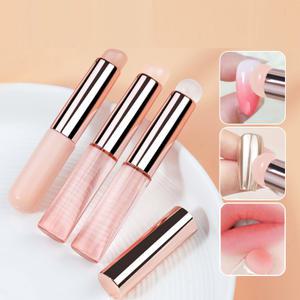 네일 그라데이션 실리콘 브러쉬 말캉 립 휴대용 블렌딩 브러쉬