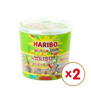 하리보 웜즈 젤리 사우어 960g x 2개