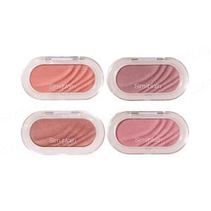 심플레인 글림 온 치크 08 데저트피치 1개