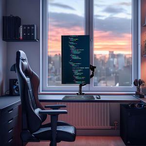 카멜마운트 싱글 게이밍 디자인 모니터 거치대 받침대 모니터암 MPS1G