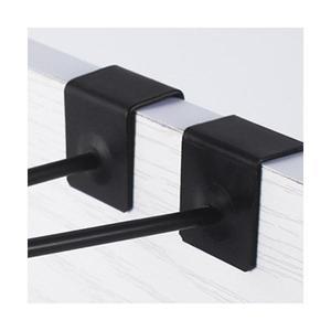 매장 마트 약국 상품 진열 후크 걸이 액세사리 헤어끈 사각 일자 디피 선반 철재 스틸 고리 실버 10cm