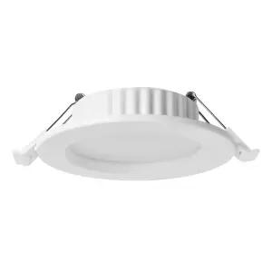 LED 원형 3호 8W 슬림 다운라이트 타공 70-75mm 플리커프리 KS DC 안정기 3인치 매입등 현관 복도 조명